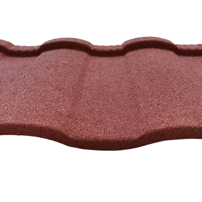 Wholesale Market New Roman Tiles Stone Coated Steel Metal Roof Tiles