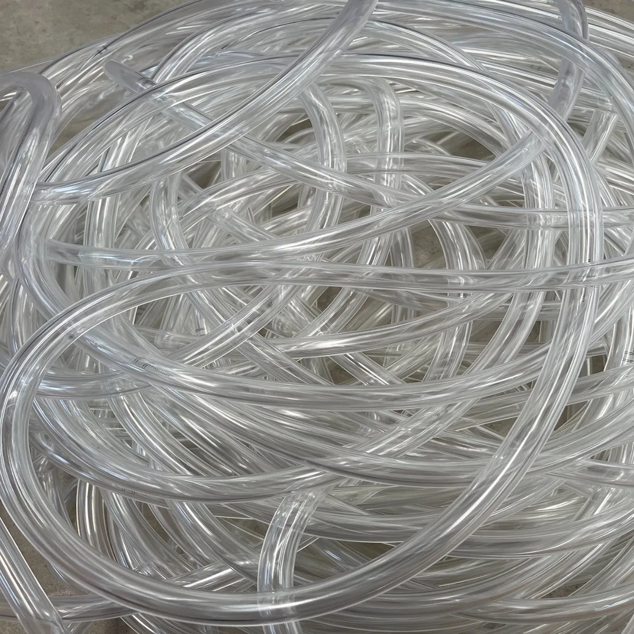 Small Water Flow Transparent PVC Soft Water Pipe for Industry and Aquaculture