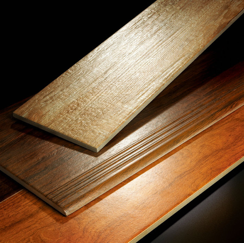 Wood Look Porcelain Floor Ceramic Wooden Tile with Low Water Absorption