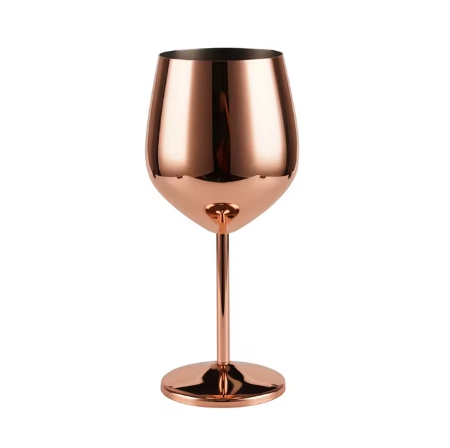 16oz Stainless Steel Elegant Wine Goblet Wine Glass Martini Cocktail Mug for Partying