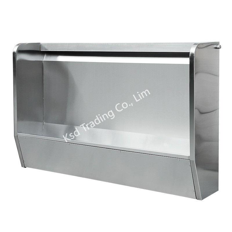 2023 Primary School College Customized 304 Stainless Steel Floor Standing Urinal Trough