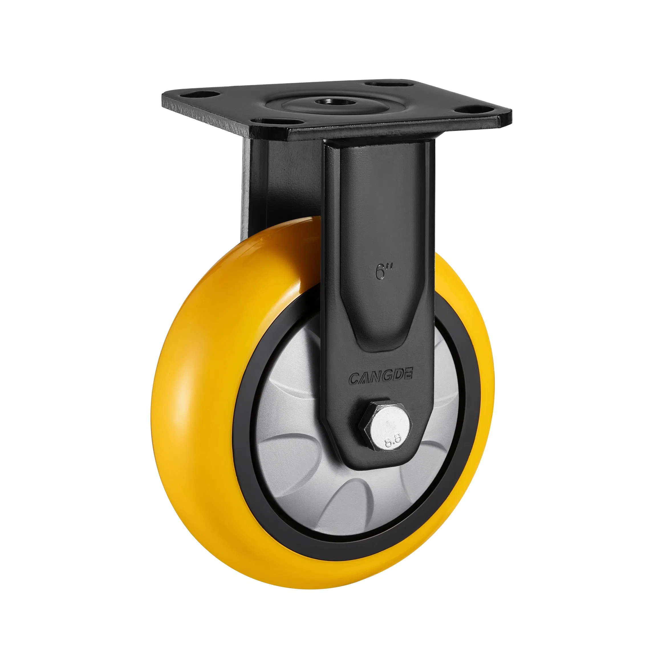 Swivel Top Plate Industrial Wheels Total Lock Brake Caster for Heavy Equipment