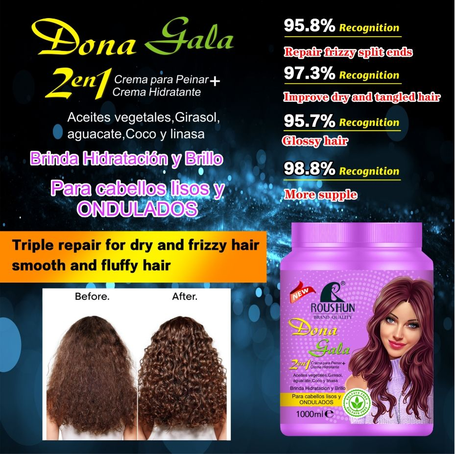 Roushun Intensive Hair Repair Treatment - Deep Nourish for Damaged Hair