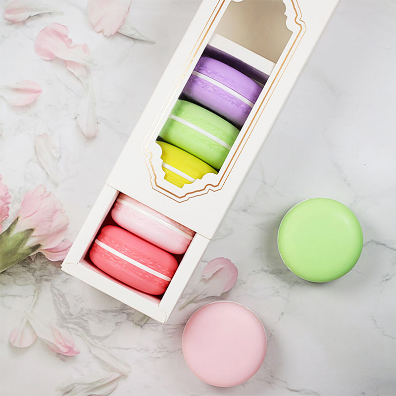 Delicious Macaroon Fruit Flavors Lip Mask with Custom Logo