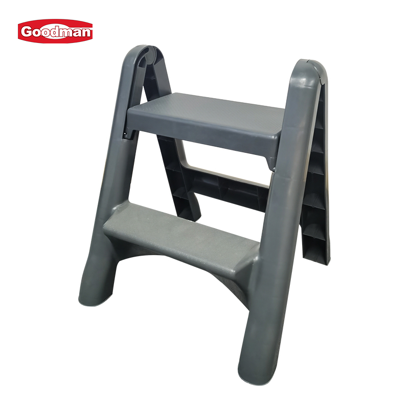 Heavy Duty Multipurpose Mobile Plastic 2-Step Foldable Ladder Folding Step Stool Ladders