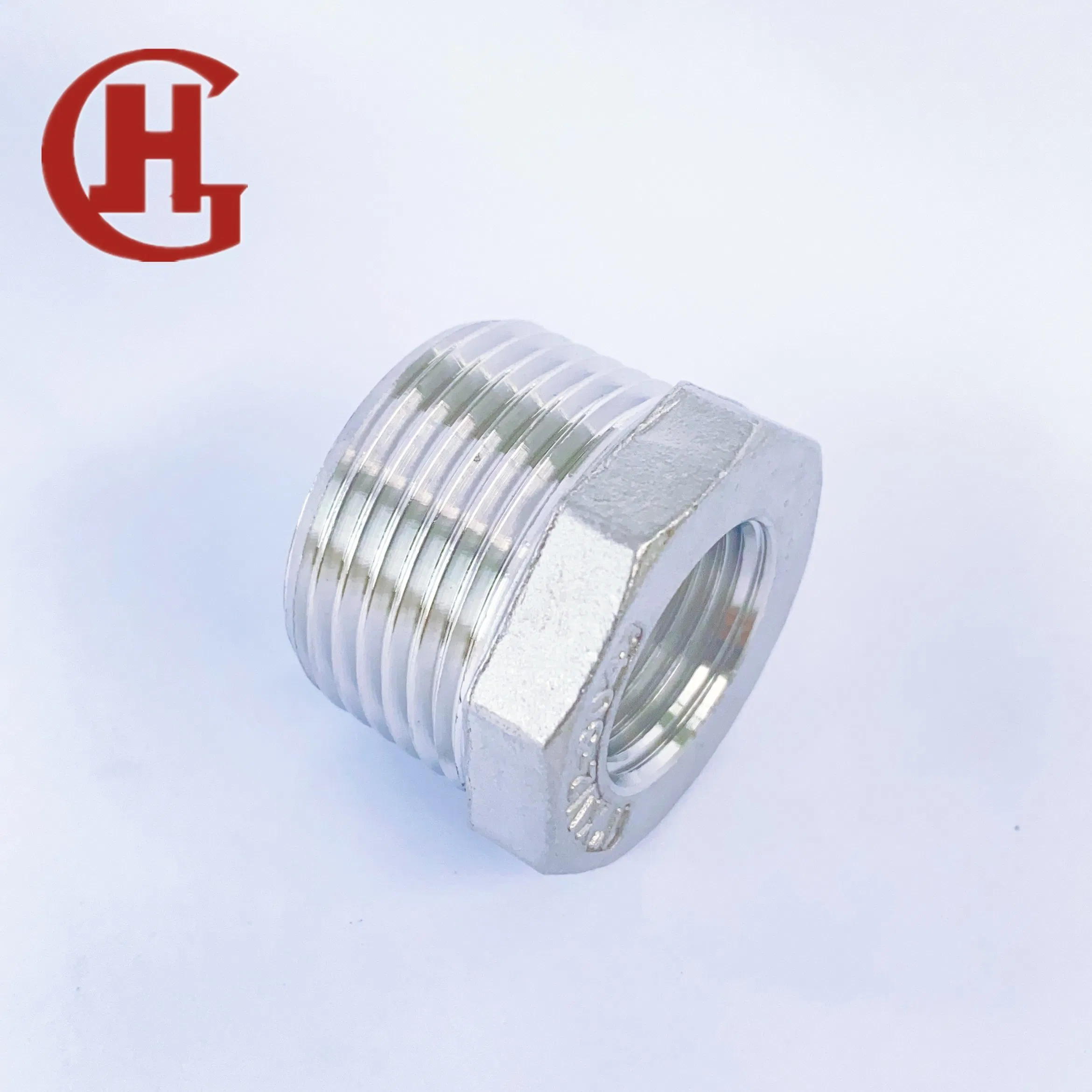 304 Stainless Steel Pipe Fiiting Hexagon Bushing Threaded Pipe Fitting