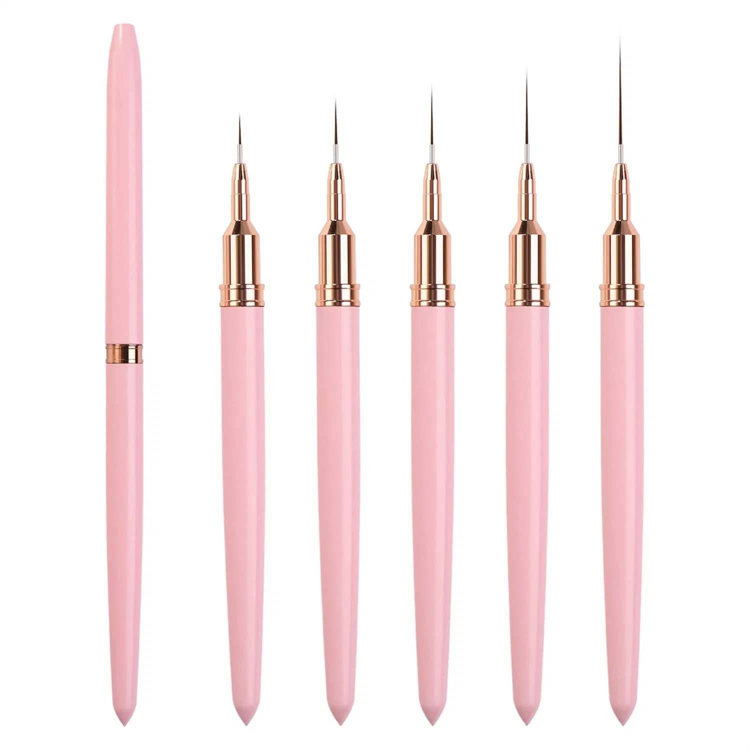 Wholesale Nail Drawing Brush Extremely Fine Nail Salon Drawing Brush Drawing Line Brush Spot Flower Drawing Brush Set Nail Liner Brush Set