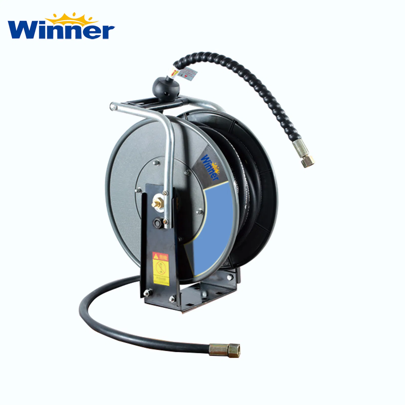 Winner Retractable Auto Rewind Water Hose Reel Bracket Wall Mount