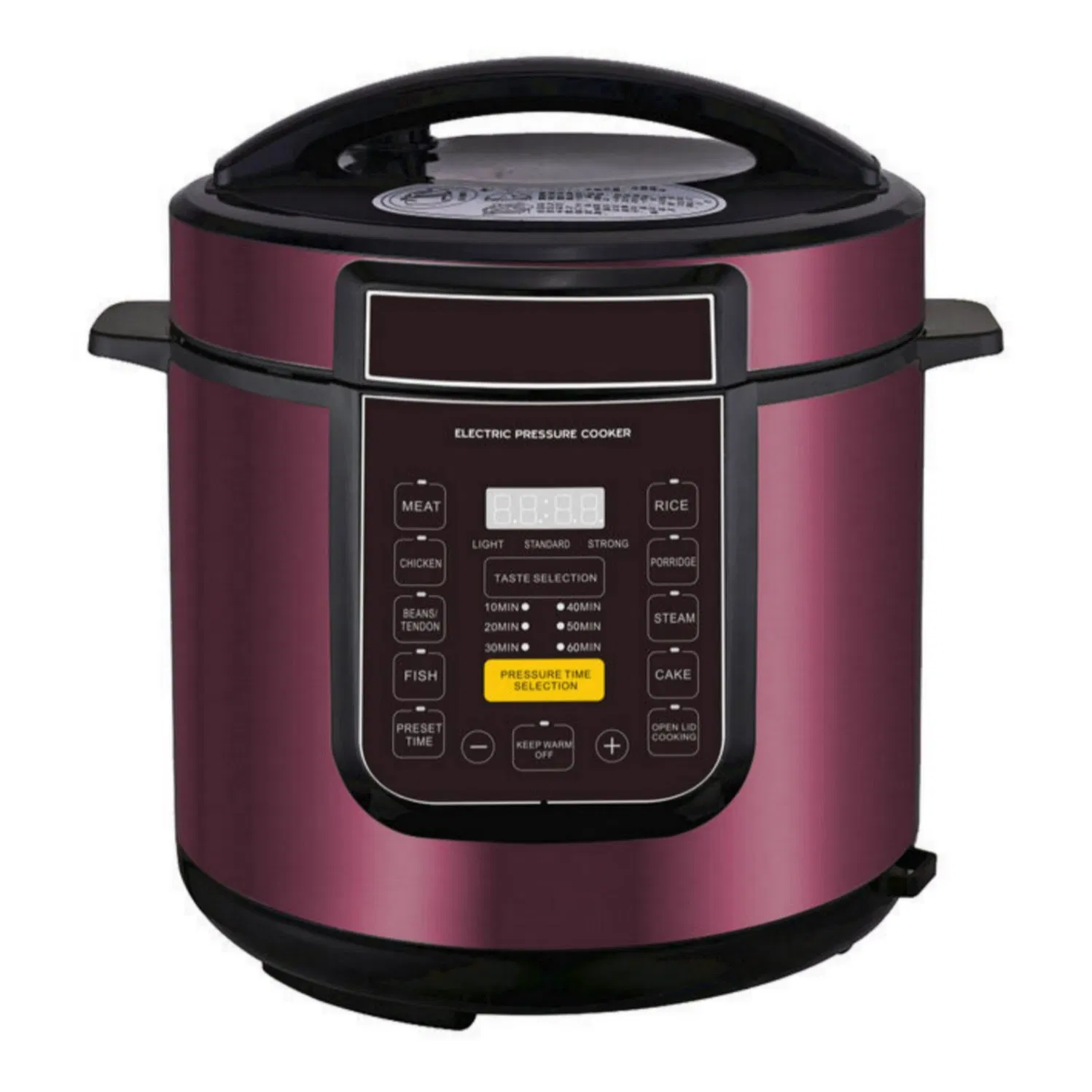 Induction Heating Electric Pressure Cooker with 3D Heating Technology for Faster and More Even Cooking