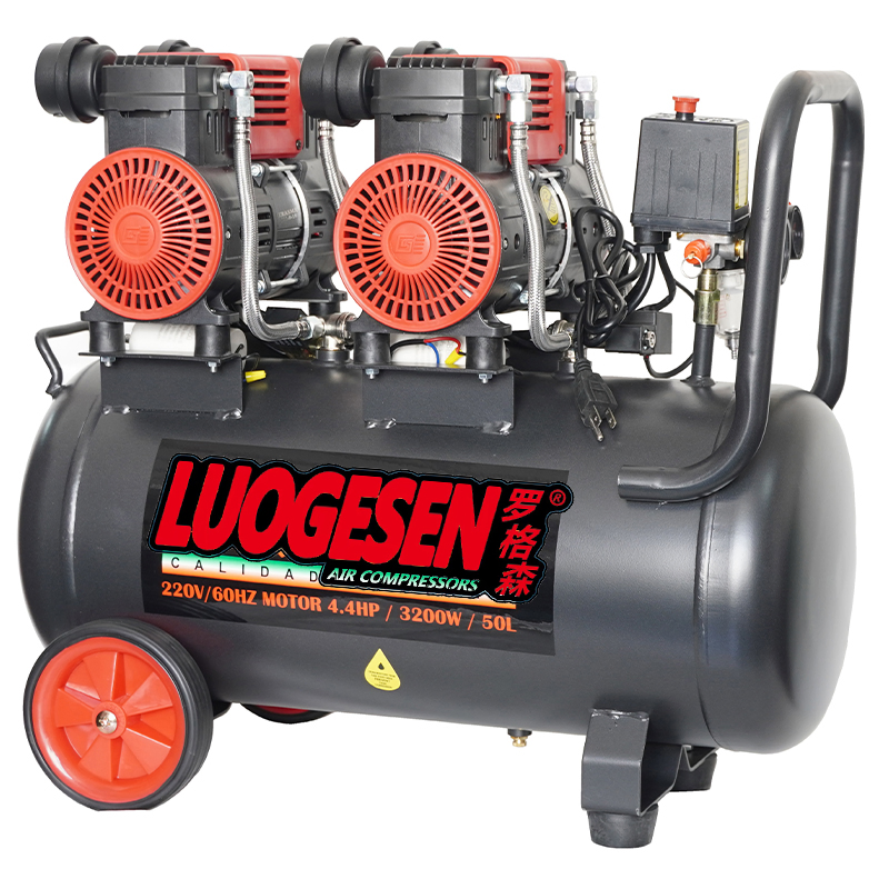 Бесшумный безмасляный компрессор Oro Kompresorius 50л