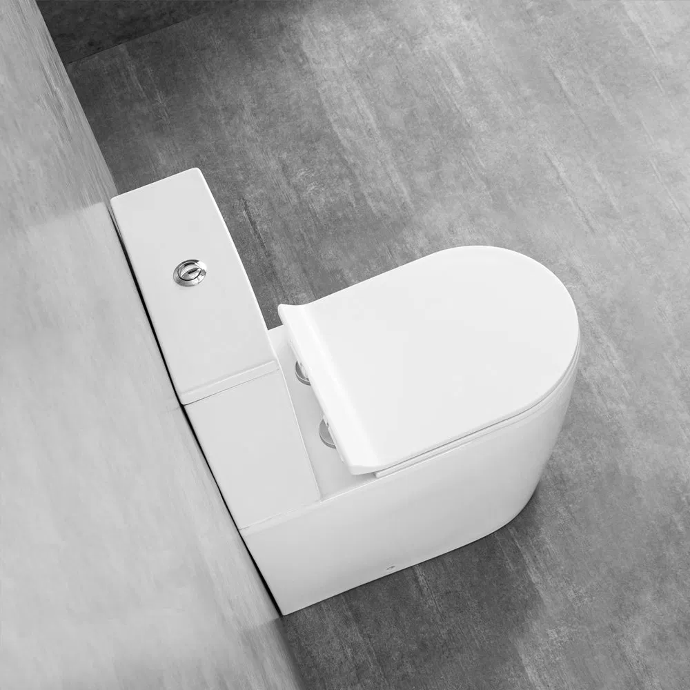 Chaozhou Manufacturers Competitive Price Sanitary Wares Ceramic Flush Toilets Modern Bathroom Toilet Wc Two Piece Toilet