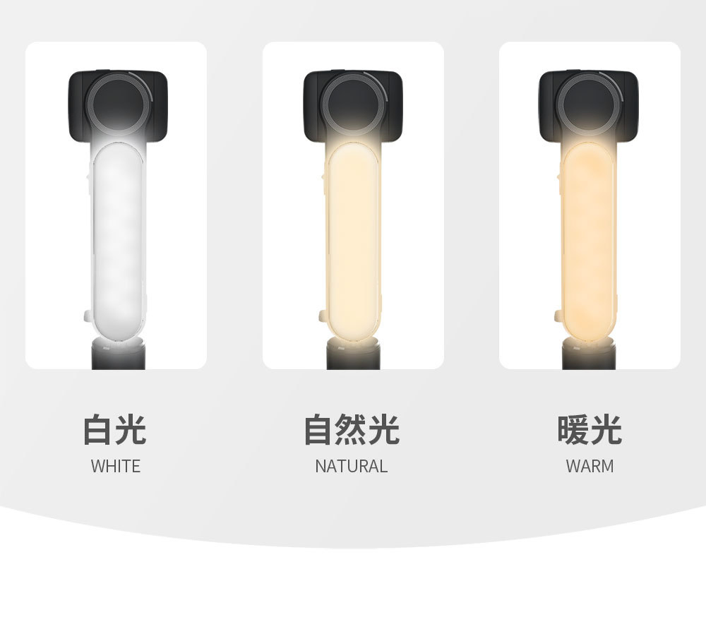 Selfie Stick Three-Legged Desktop Bracket, Integrated Mobile Phone Live Selfie Stick