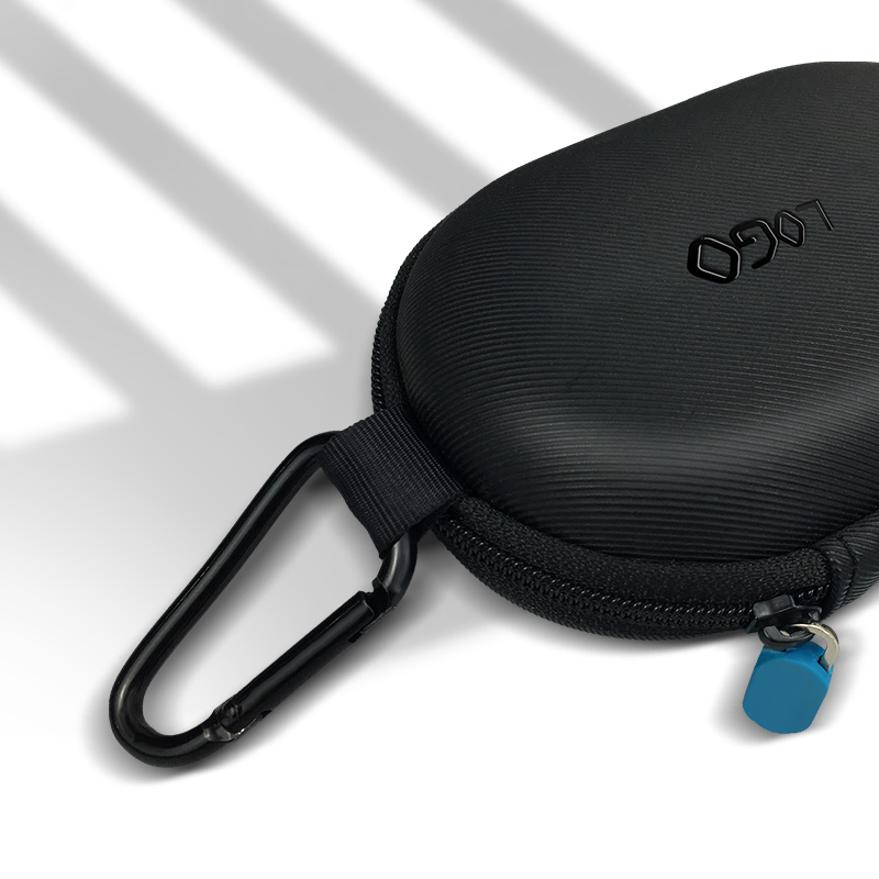 Чехол EVA для наушников и кабелей, овальный, компактный