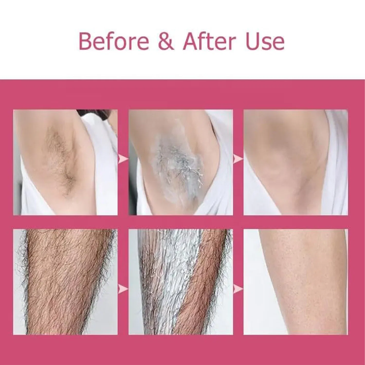 Salon-Strength Hair Removal Cream for Visibly Smooth Skin at Home