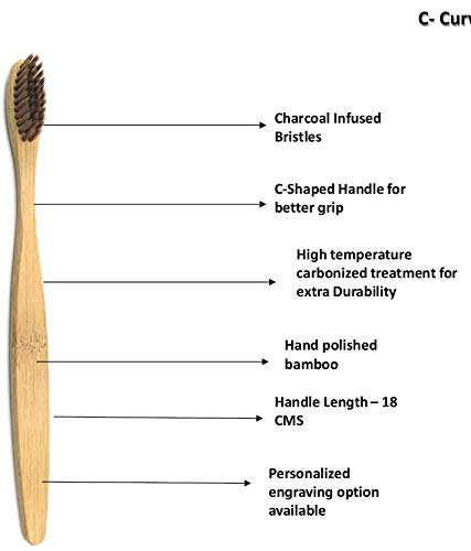 Decomposable and Environment Bamboo Toothbrush