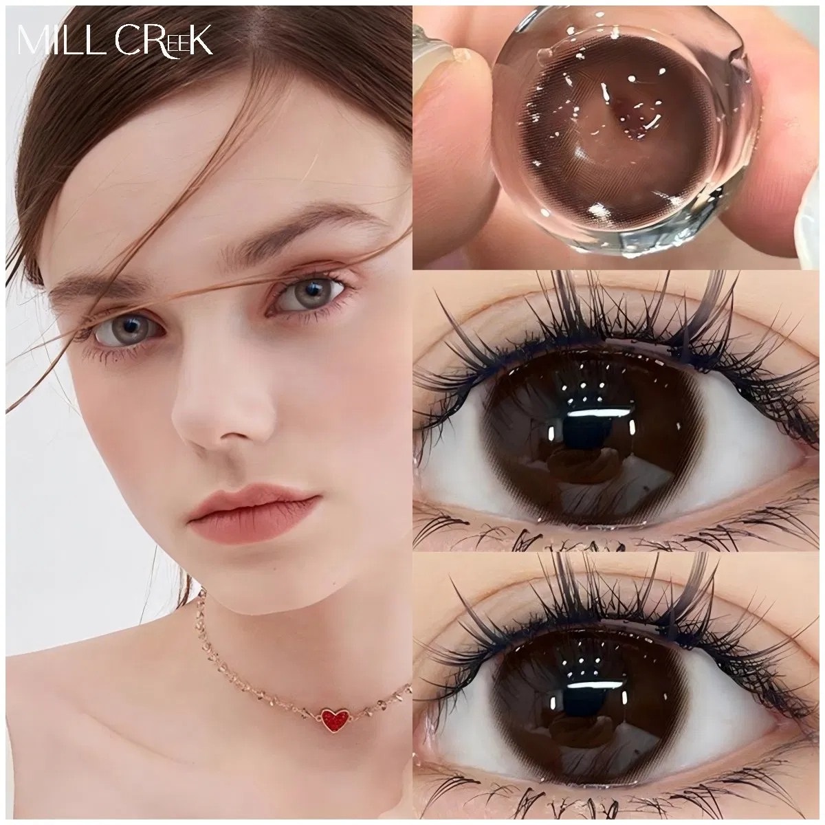Millcreek Haipuming Brown Color Contact Lens Wholesale Contact Lens Contact Lens Eye Lens Eye Makeup