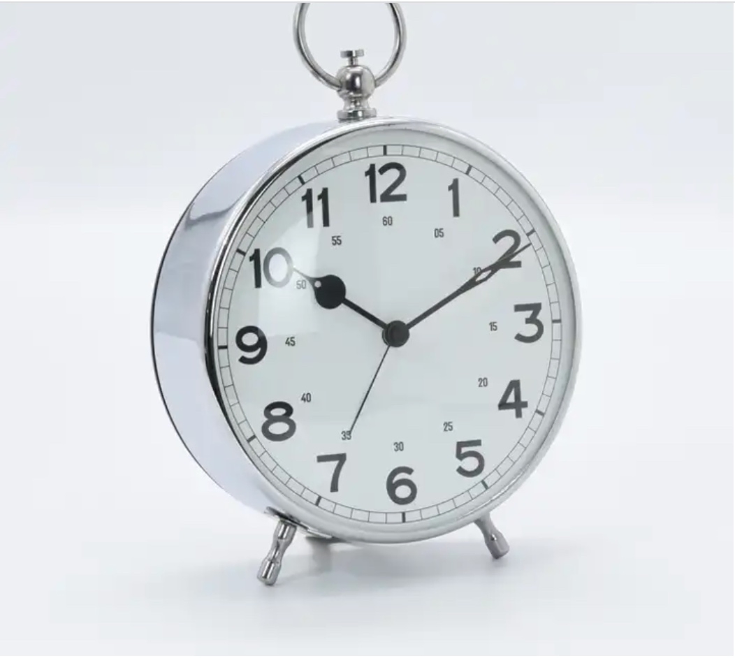 5 Inch Cheap Silent Custom Alarm Clock Vintage Desk & Table Clocks
