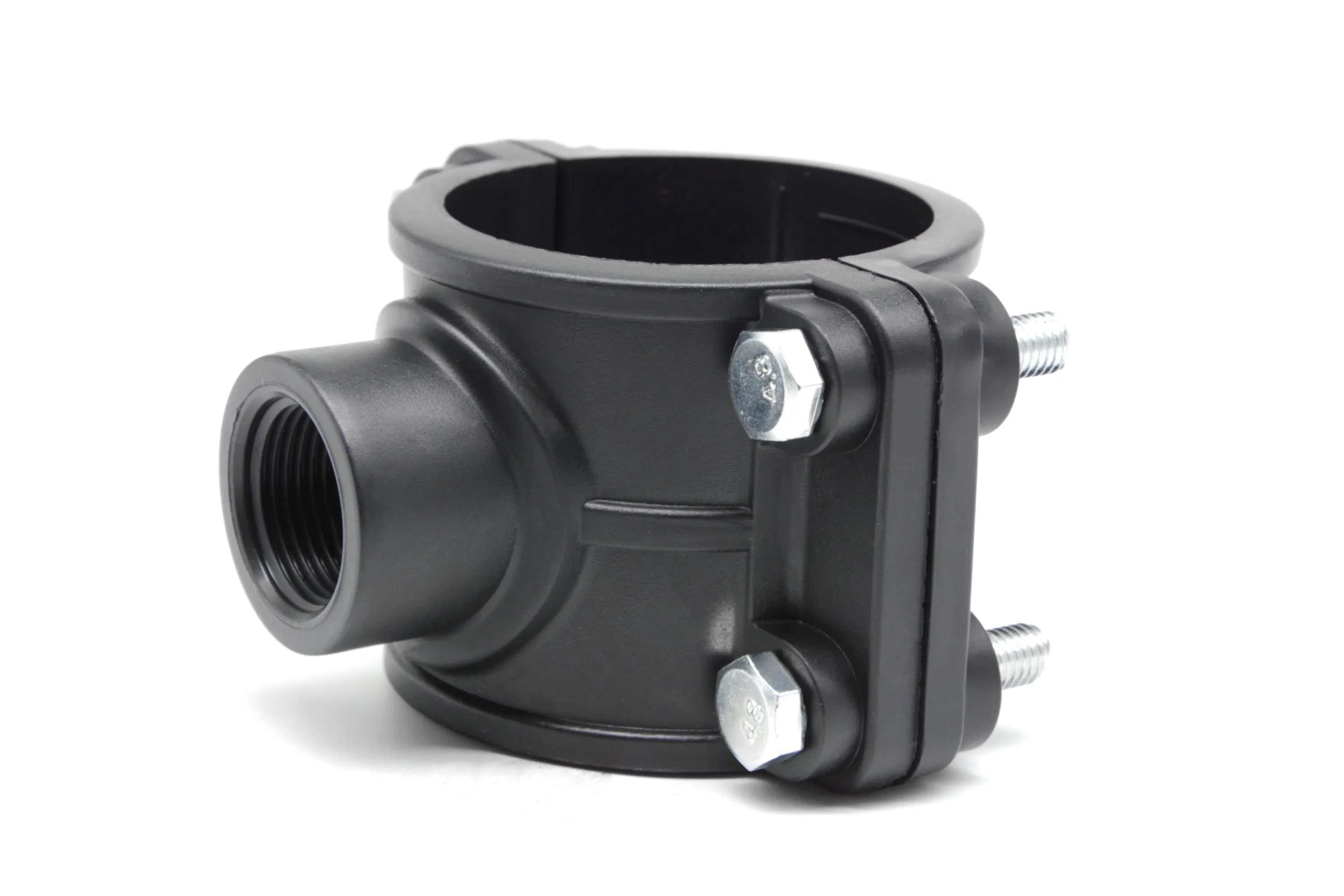 Plastic PE Pipe Clamp Saddle Coupling Saddle for Water Supply and Irrigation