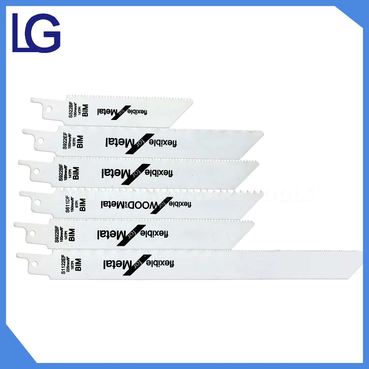 Cutting Woods /Pipe /Metal and Tray Bi-Metal Electric Reciprocating Saw Blade