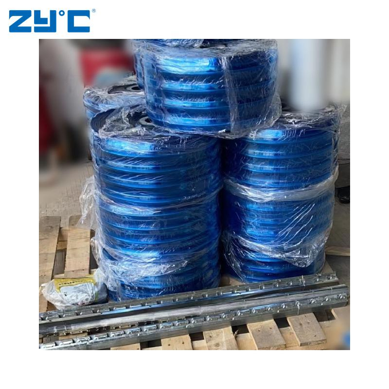 Low Temperature Cold Storage Room Flexible Transparent Plastic Strip Blue PVC Door Curtain