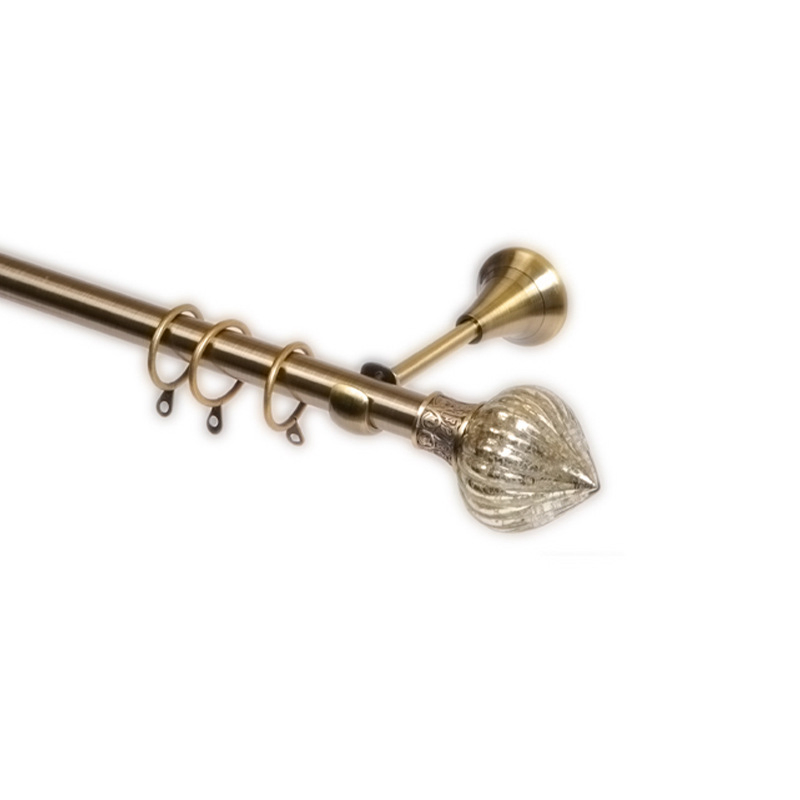 16-19mm Wholesale Curtain Rod and Accessories Curtain Rod and Finials Curtain Rod