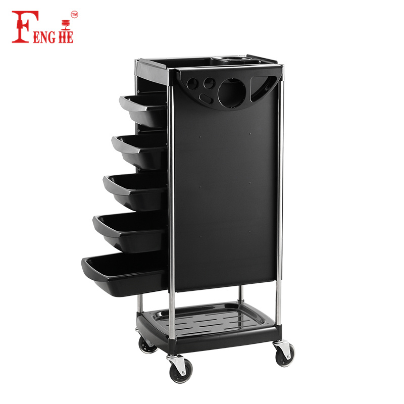 Premium Salon Trolley Cart with Wheels for Beauty Professionals