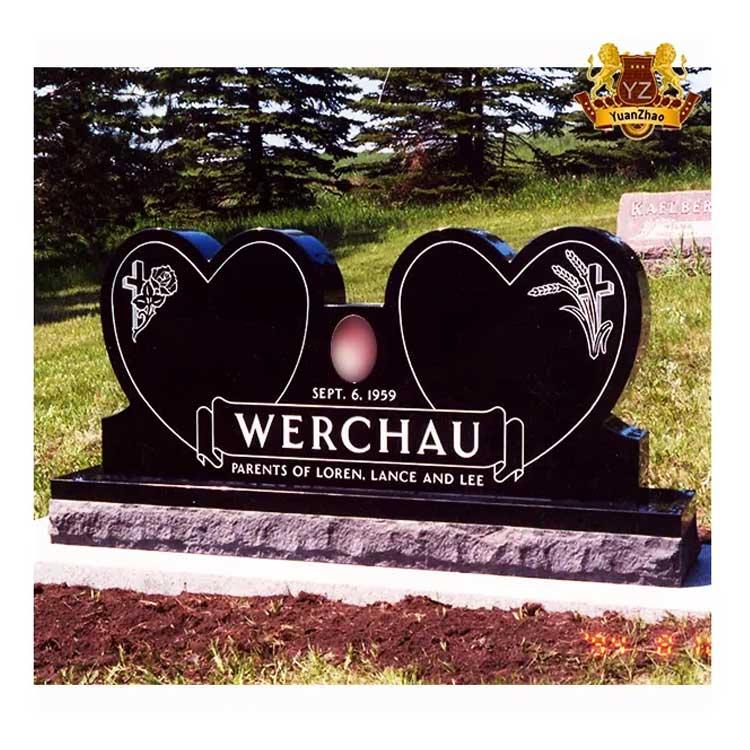 Solemn Hand Made Eternal Memorial Grave Yard Marble Tomb Stone