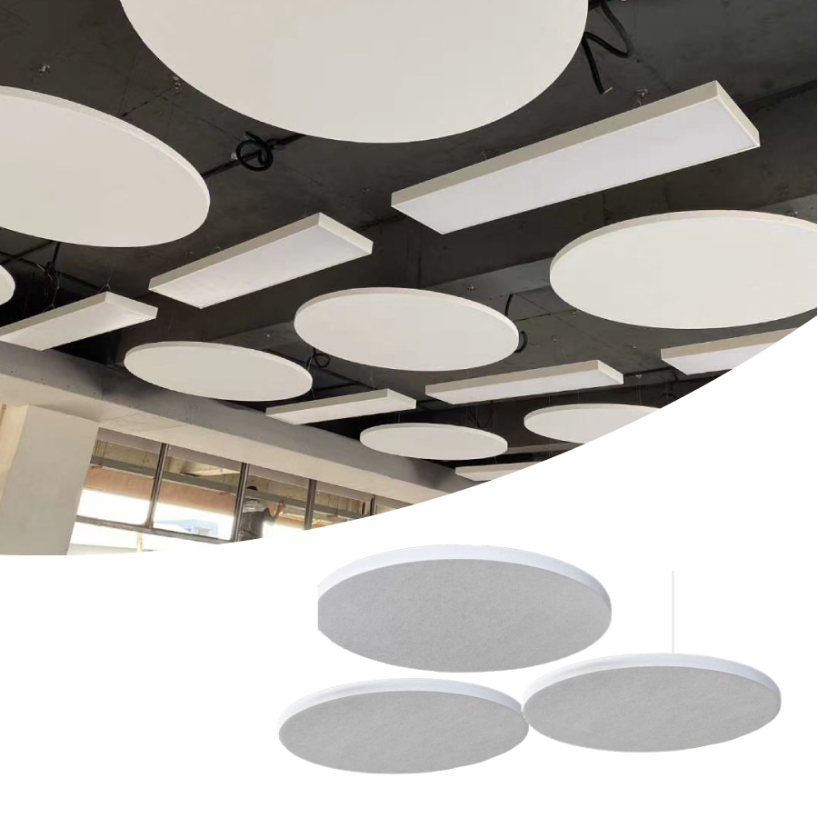Eco-Friendly Sound Absorption Cloud Ceiling Panels
