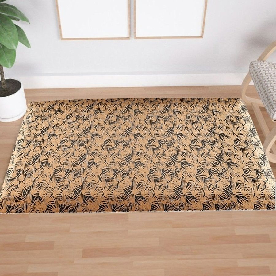 Thickened PVC Kitchen Rugs 21mm Thickness Decorative Kitchen Mats