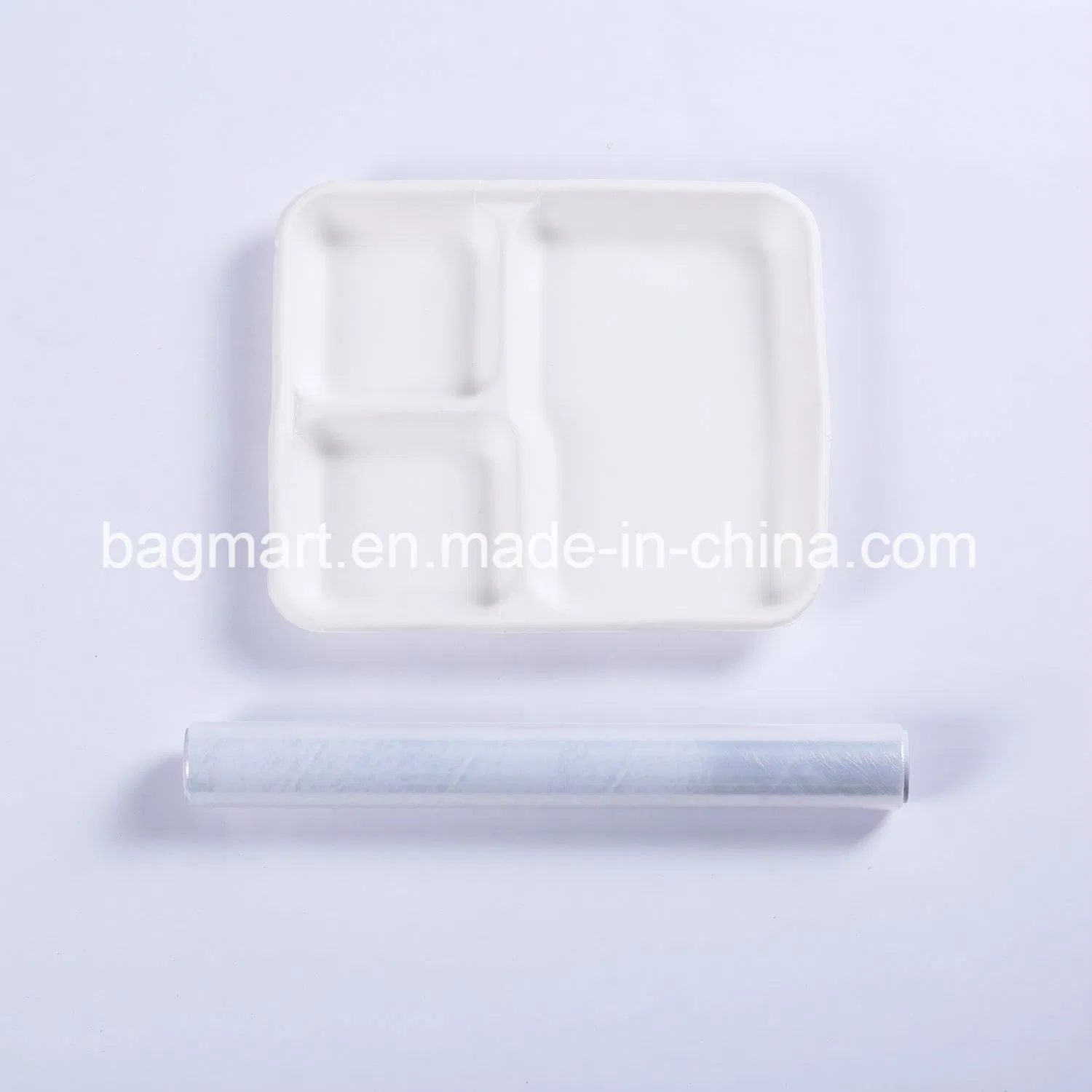 Eco-Friendly Biodegradable Compostable Disposable Paper Pulp Bagasse Dinner Plate