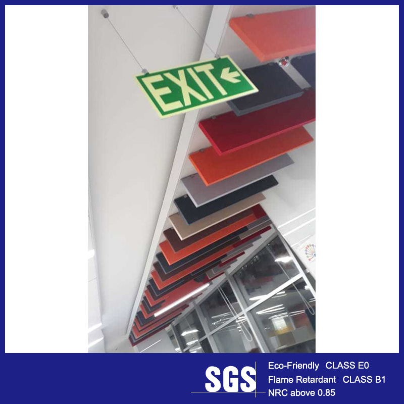 High Quality Soundproof Pet Acoustic Panels Polyester Ceiling Tiles Acoustic Wall Panel