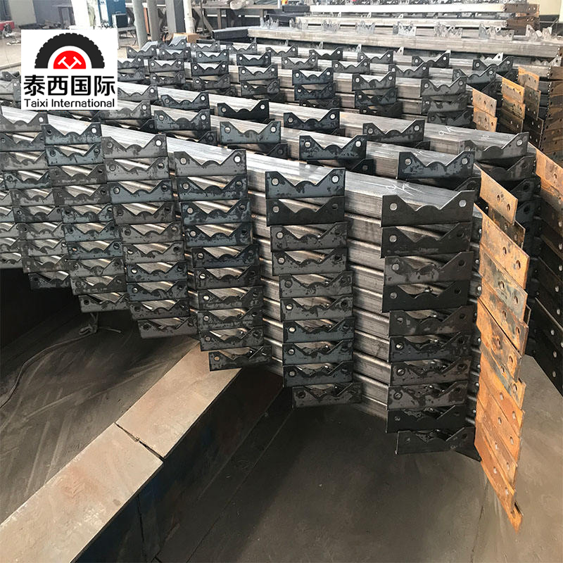 Custom Welded Exterior Metal Stairs Stringers Outdoor Straight Access Prefab Steel Stair