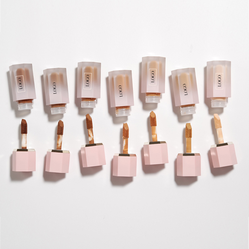 Waterproof Matte Vegan Makeup Dark Skin Full Coverage Foundation Contour Liquid Concealer