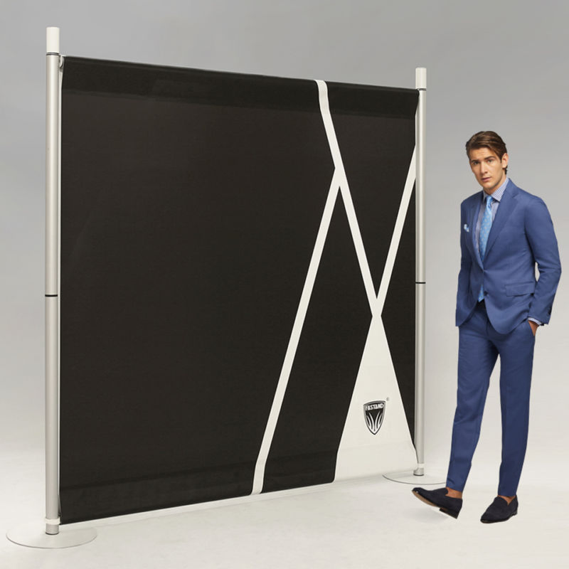 High Quality 360 Photo Booth Banner Backdrop Italian Design for Exhibition