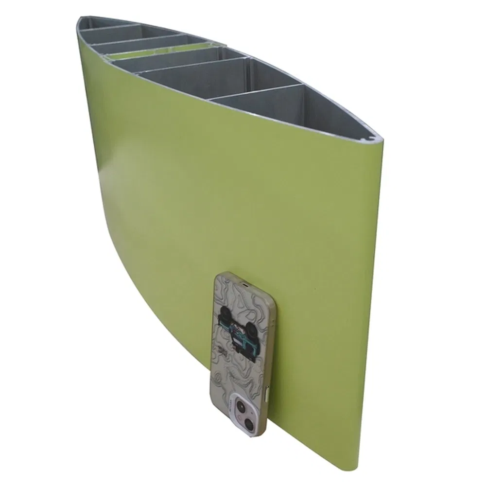 Brushed Surface Decorative Panel Aluminum Profiles for Office Wall