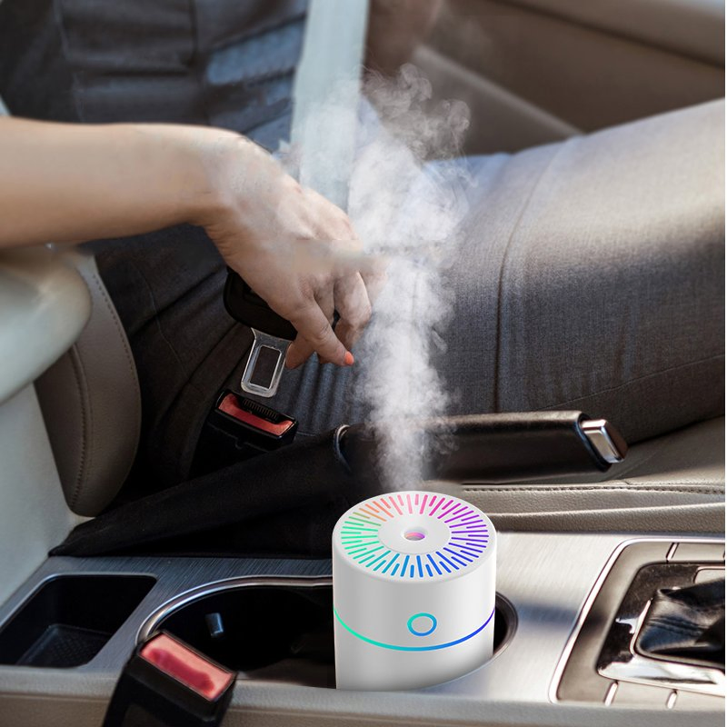 New Arrival USB Portable Mini Car Humidifier Home Ultrasonic Humidifier with Colorful Night Lights
