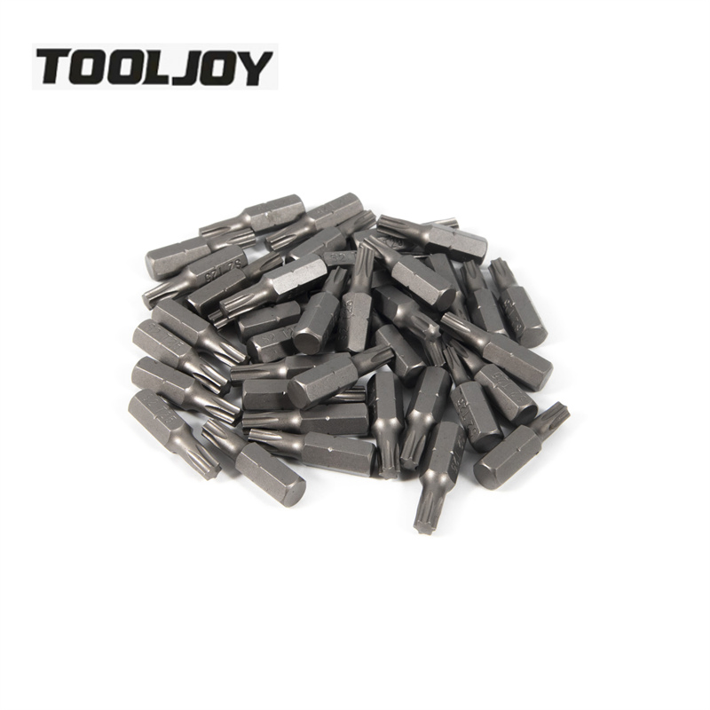 Magnetic Screwdriver Torx Bits Security Bits 1/4" Hex Shank S2 Material