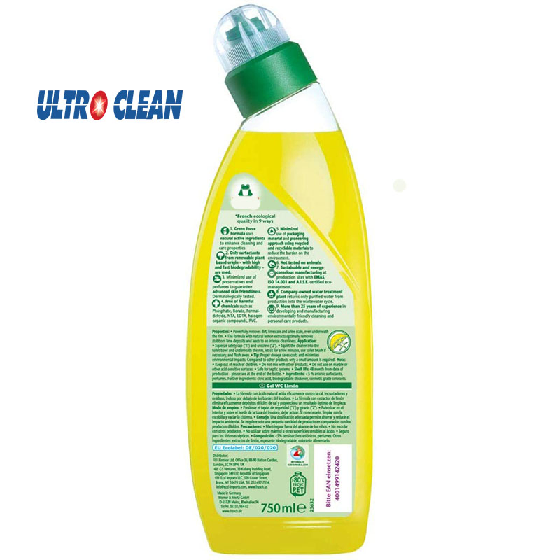 Removing Urine Stain Harmless Ingredient Perfume Toilet Bowl Cleaner Toilet Detergent Liquid