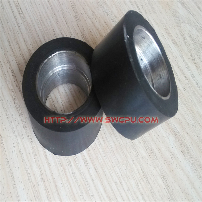 Factory Custom Made NR Rubber Wheels with Aluminum Core