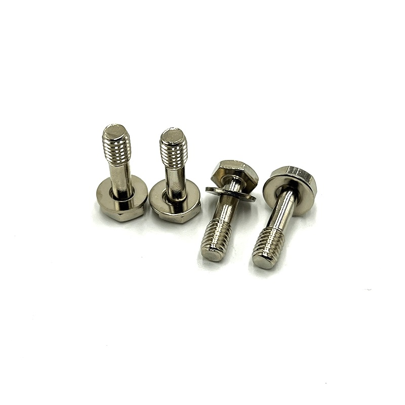 Stainless Steel 304 Hex Head 4-40 6-32 8-32 10-24 Captive Screw with Washer