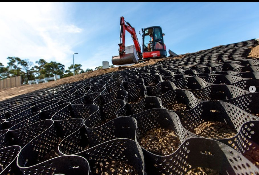 Oxidation Resistance Geocell Ground Grid Geocell for Road Construction