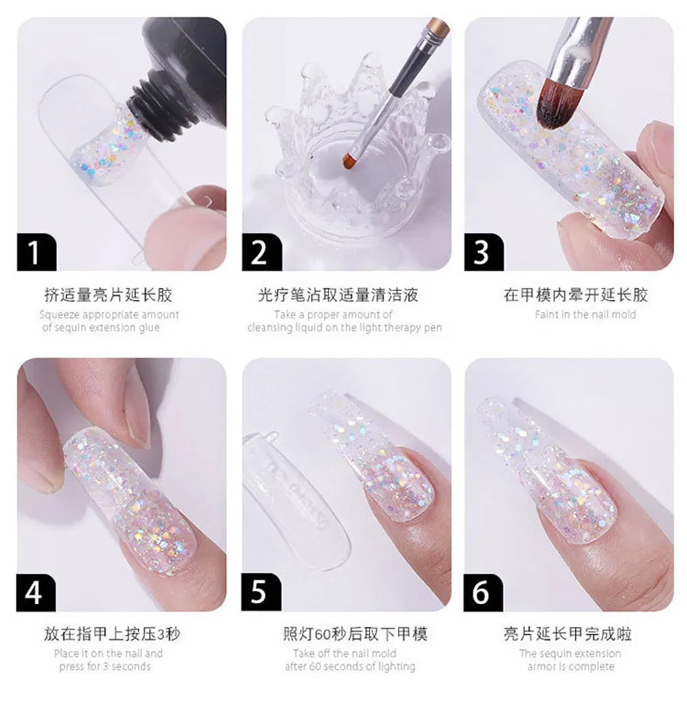 Nail Extension Color LED UV Nail Gel Acrylic Nails for Nail Extension Long Lasting Gel
