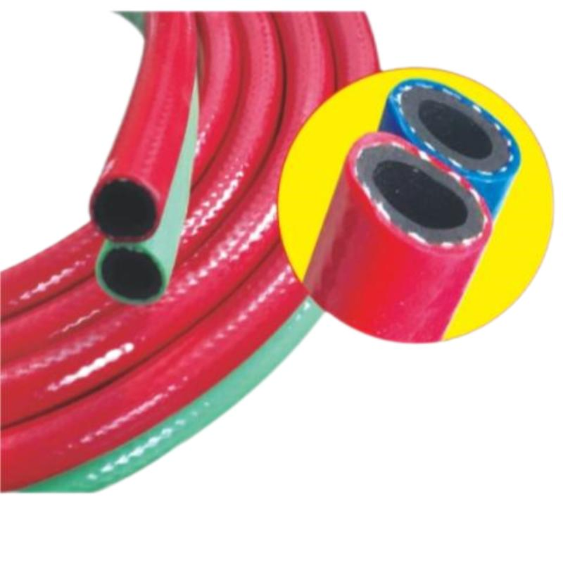 PVC&Rubber High-Inetnsity Polyester Fiber Reinforced Oxygen Acetylene Welding Hose