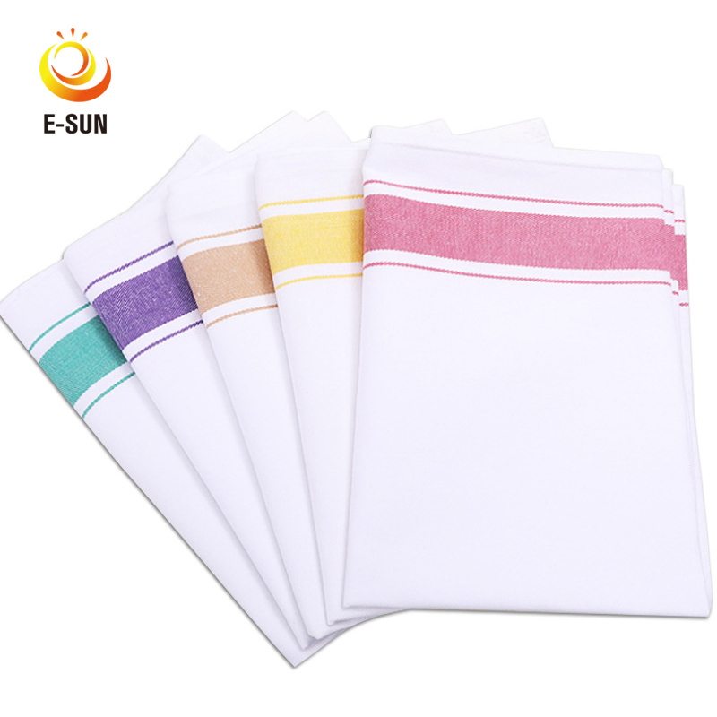 Esun Luxury Wholesale 100% Cotton Dinner Napkins Table Cloth Napkins for Dinner and Hotel