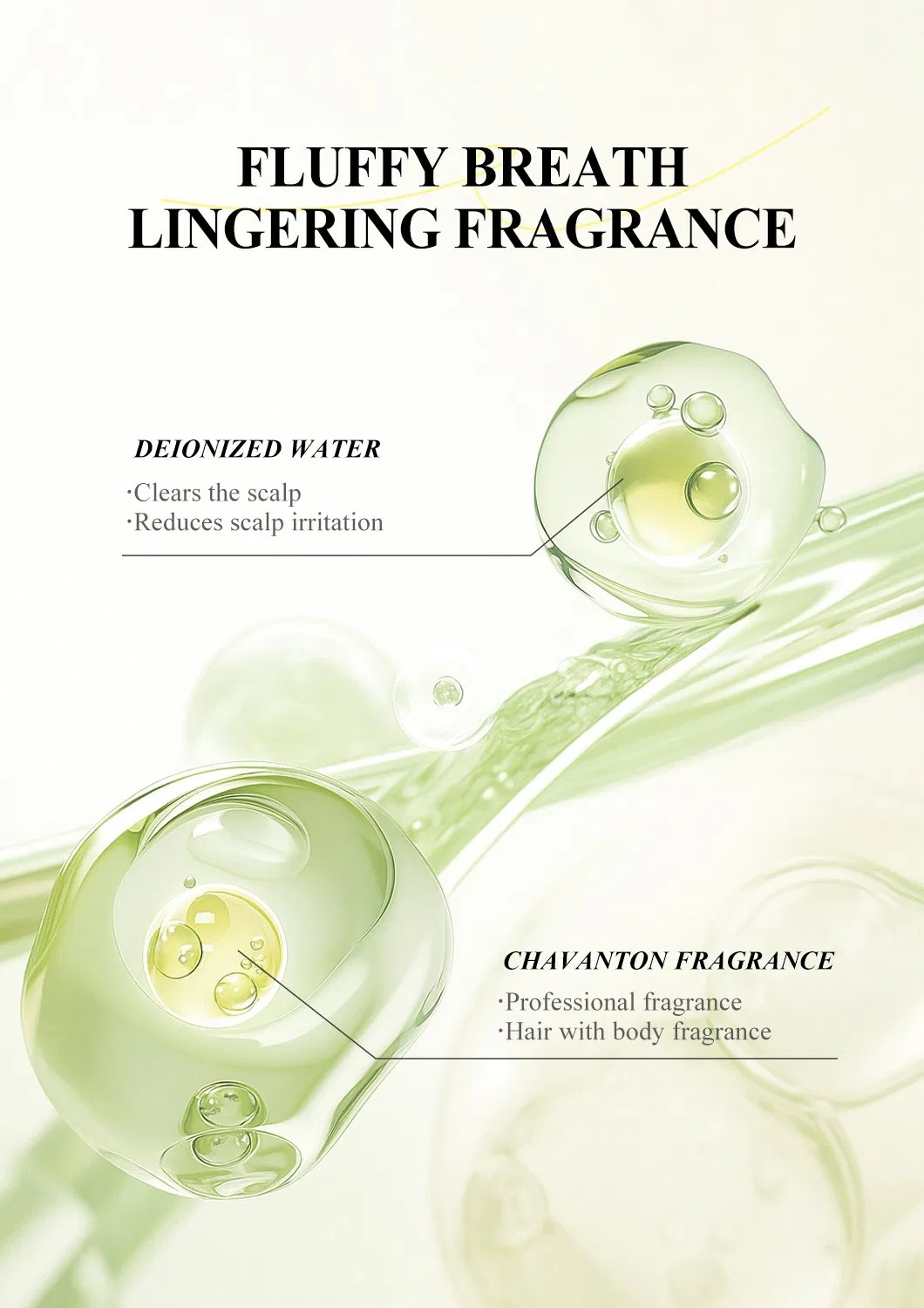 Hair Care Eastern Plant Extracts Fluffing Controlling Oil Restoring Scalp Health Shampoo