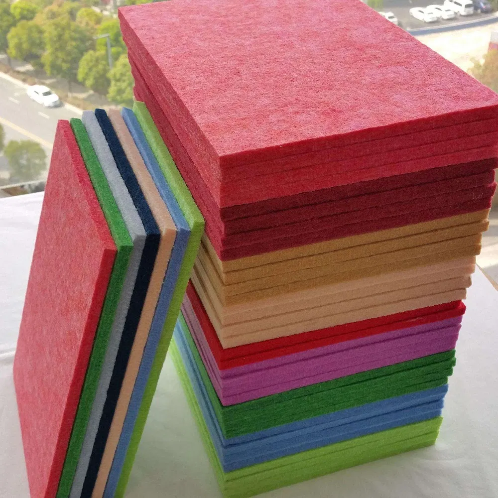 Soundproof Polyester Fabric Acoustic Panel Ceiling