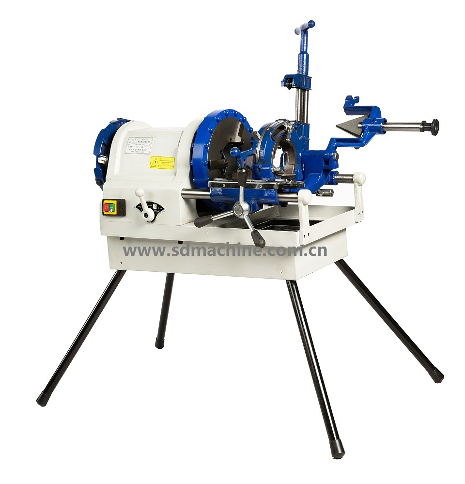 4 Inch Tube Threading Machine For Threading Tubes Pipes 1/2"-4"