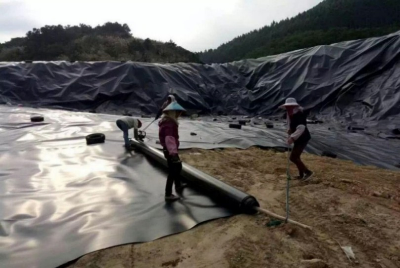 HDPE Liner Price GM13 Standard HDPE Waterproof Geomembrane 1mm Black Pond Liner
