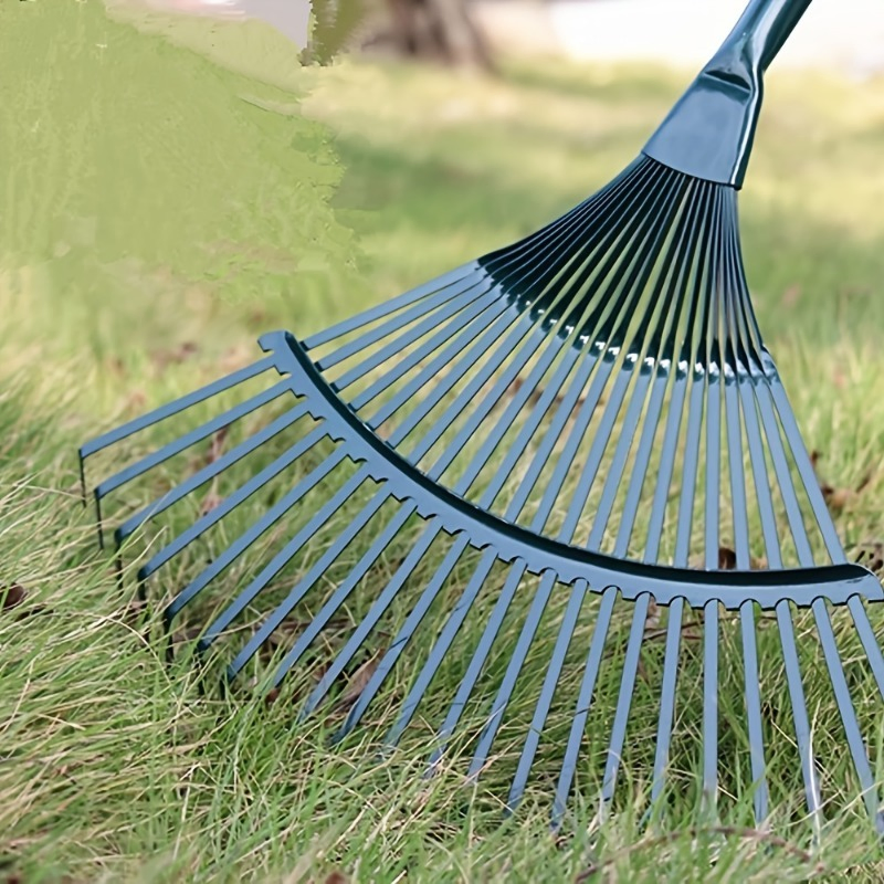 High-Quality Stainless Steel Easily Cleaned Convenient Portable Without Handle Garden Leaf Rakes