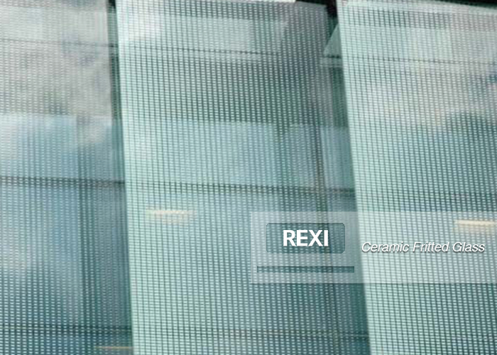 3mm-12mm Ceramic Fritted Glass for Spandrel Glass